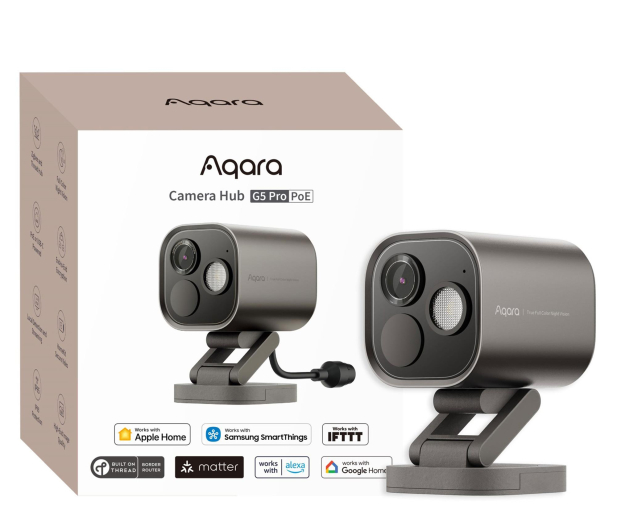AQARA Inteligentna kamera zewnętrzna POE G5 pro szara - 1319929 - zdjęcie 2